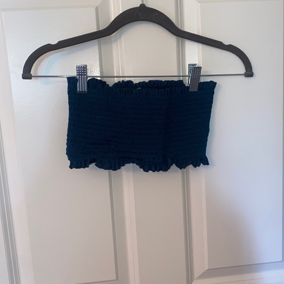 Never worn navy blue tube top - Picture 1 of 2